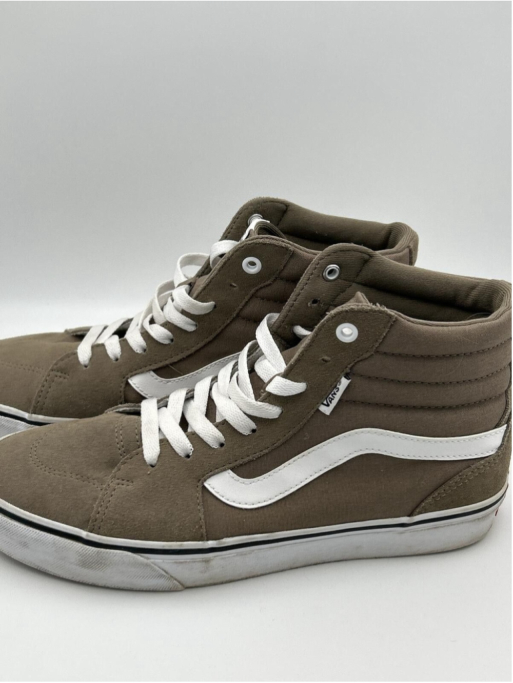 Vans Sk8-Hi Brown Suede High Top Sneakers US 10 Womens - Picture 2 of 8